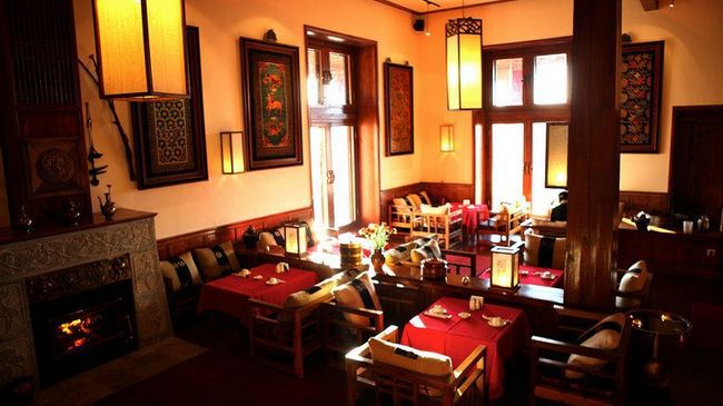 Mgallery Resort Hotel شانغريلا المطعم الصورة
